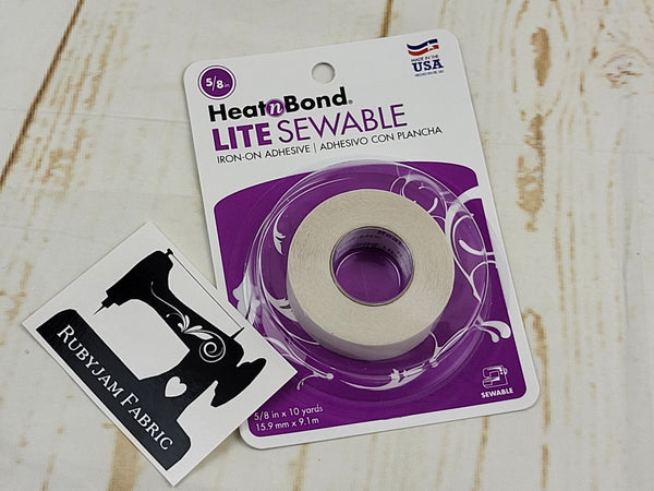 Heat n Bond Ultra Hold for Dark Fabrics - 15.9mm x 9.1M roll – Rubyjam  Fabric
