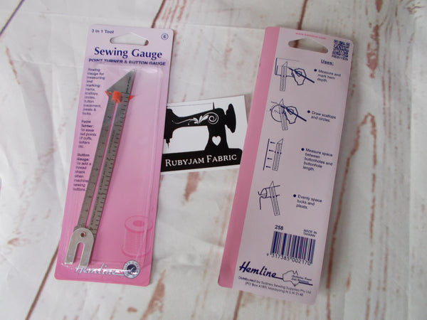 One Bodkin elastic threader sewing tool for threading elastic into wai –  Rubyjam Fabric