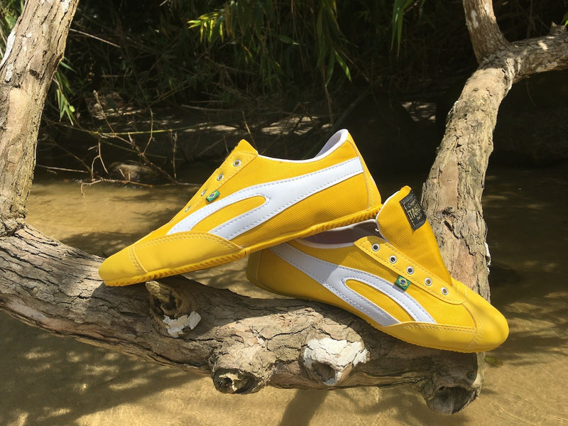 Slim Sneaker Yellow / White