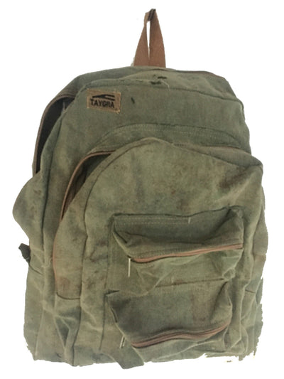 Picture of Big backpack with 2 compartments, with truck's cover canvas