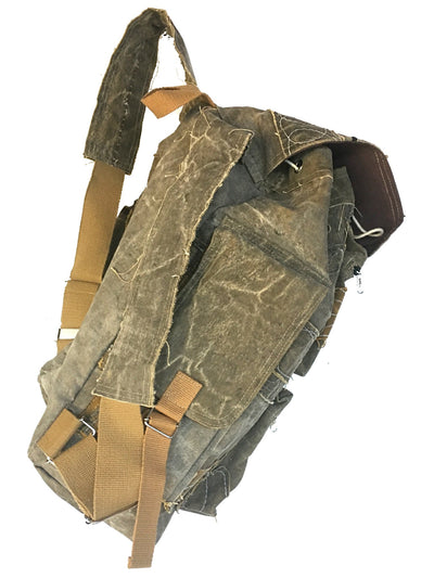 Picture of Big backpack with 2 compartments, with truck's cover canvas