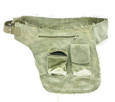 Picture of Multi-Pocket (2 pockets) Utility Belt by TAYGRA, Crafted from Truck Cover Canvas