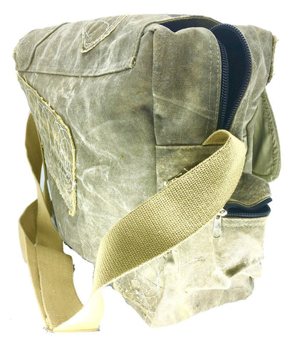 Picture of Shoulder bag in truck's canvas with flap