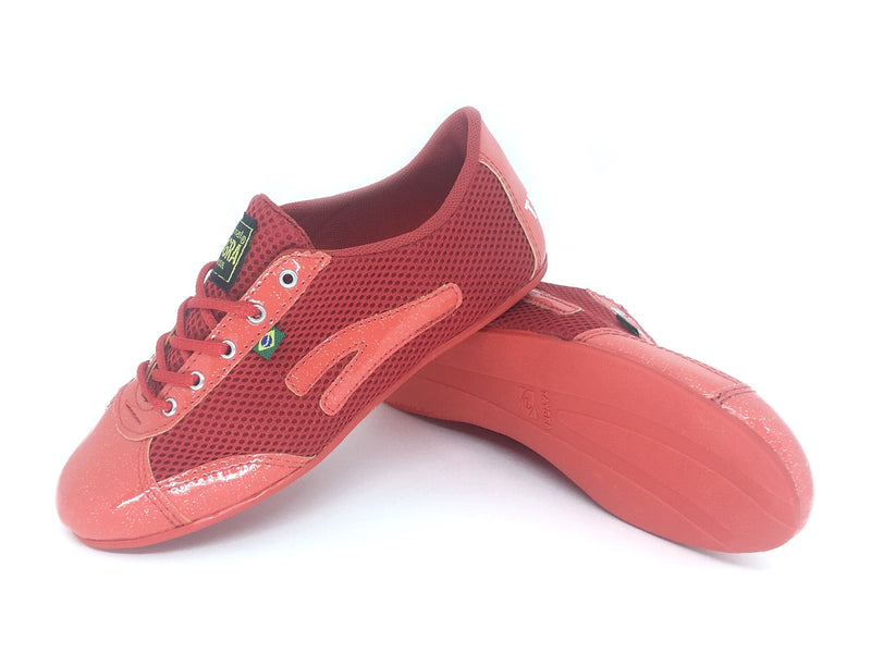 "Dança" sneaker edition Red Patent with Glitter