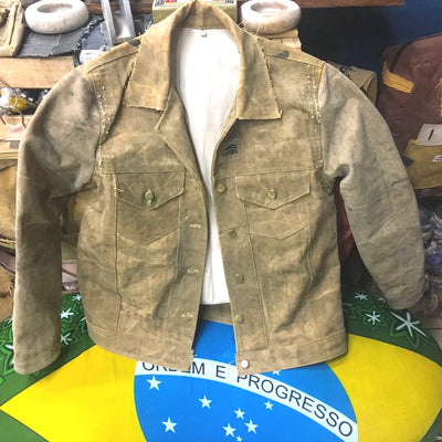 Picture of Jacket made out of recycled truck´s canvas