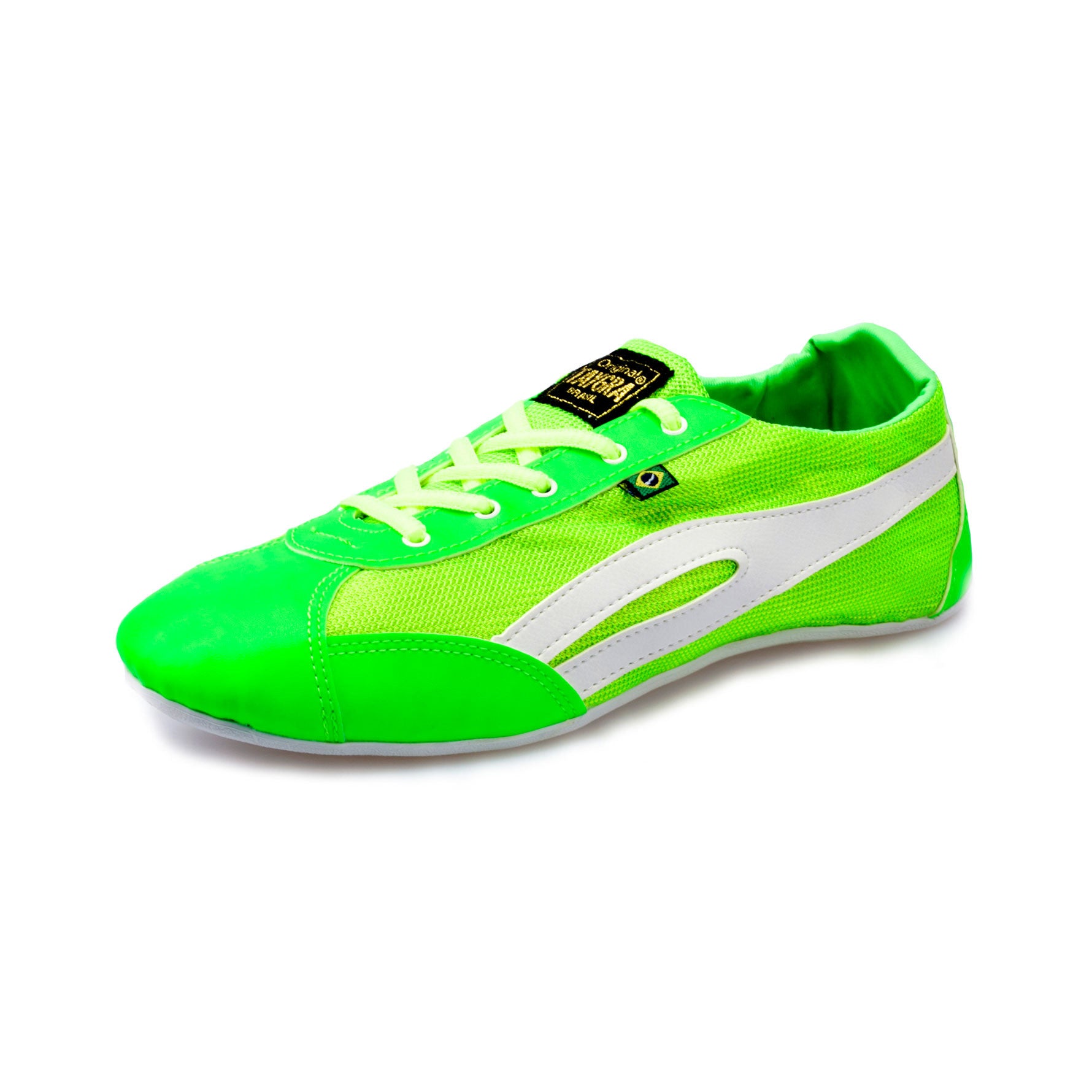 Lanvin Curb Leather White / Fluorescent Yellow Low Top Sneakers - Sneak in  Peace