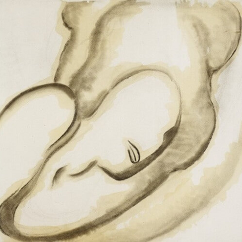 Georgia O Keeffe - Abstraction IX (woman sleeping)