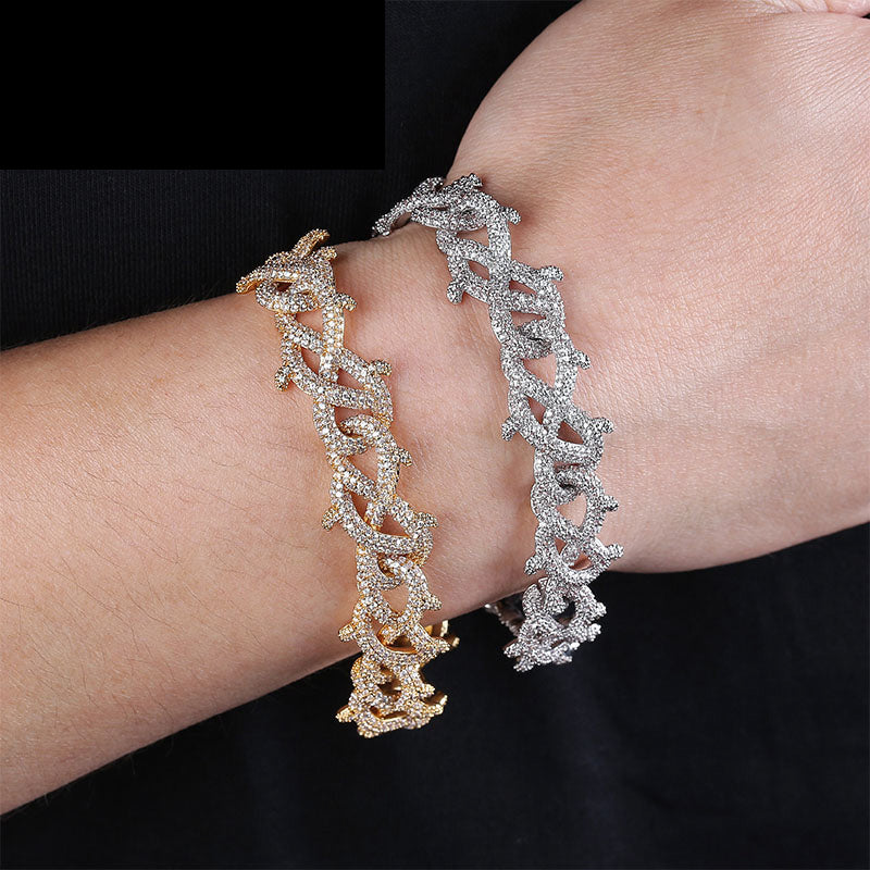 barbed wire bracelet