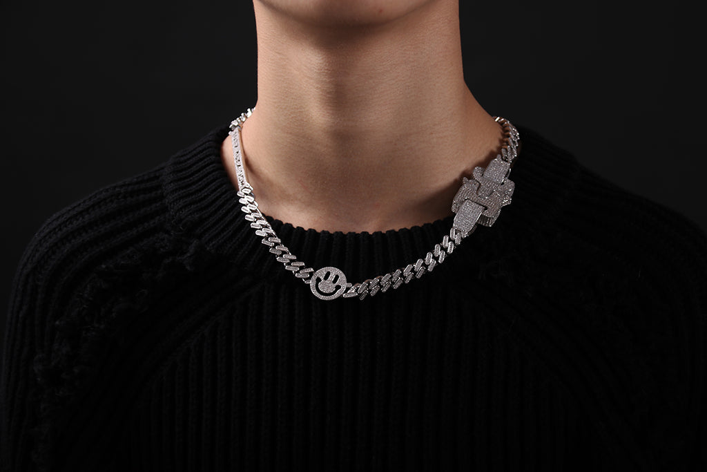 Custom Hero Chain Choker Necklace Fully Iced | islamiyyat.com