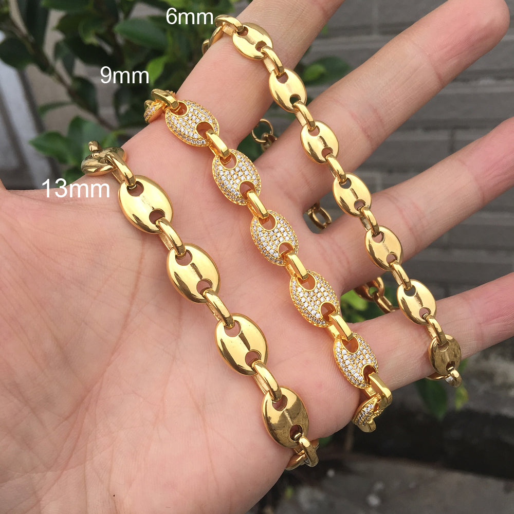 gucci link gold