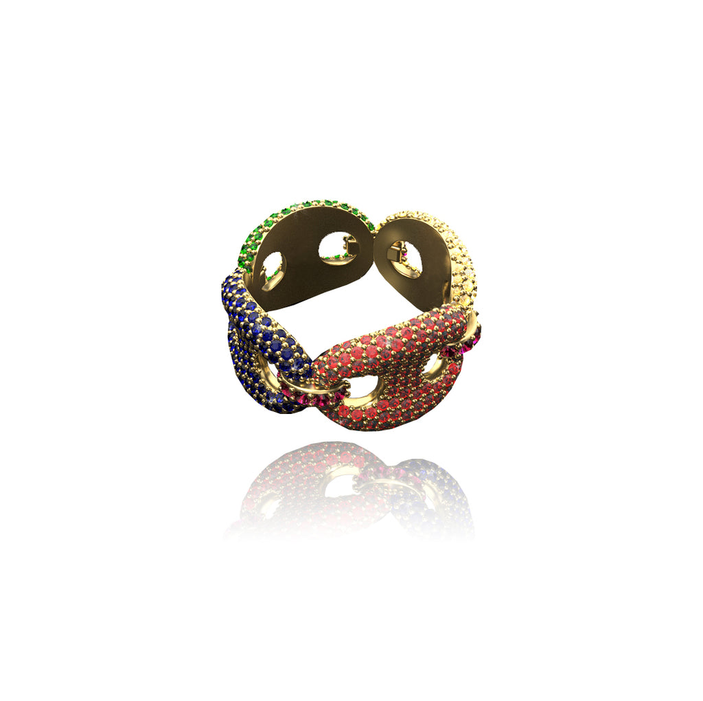 gucci link ring