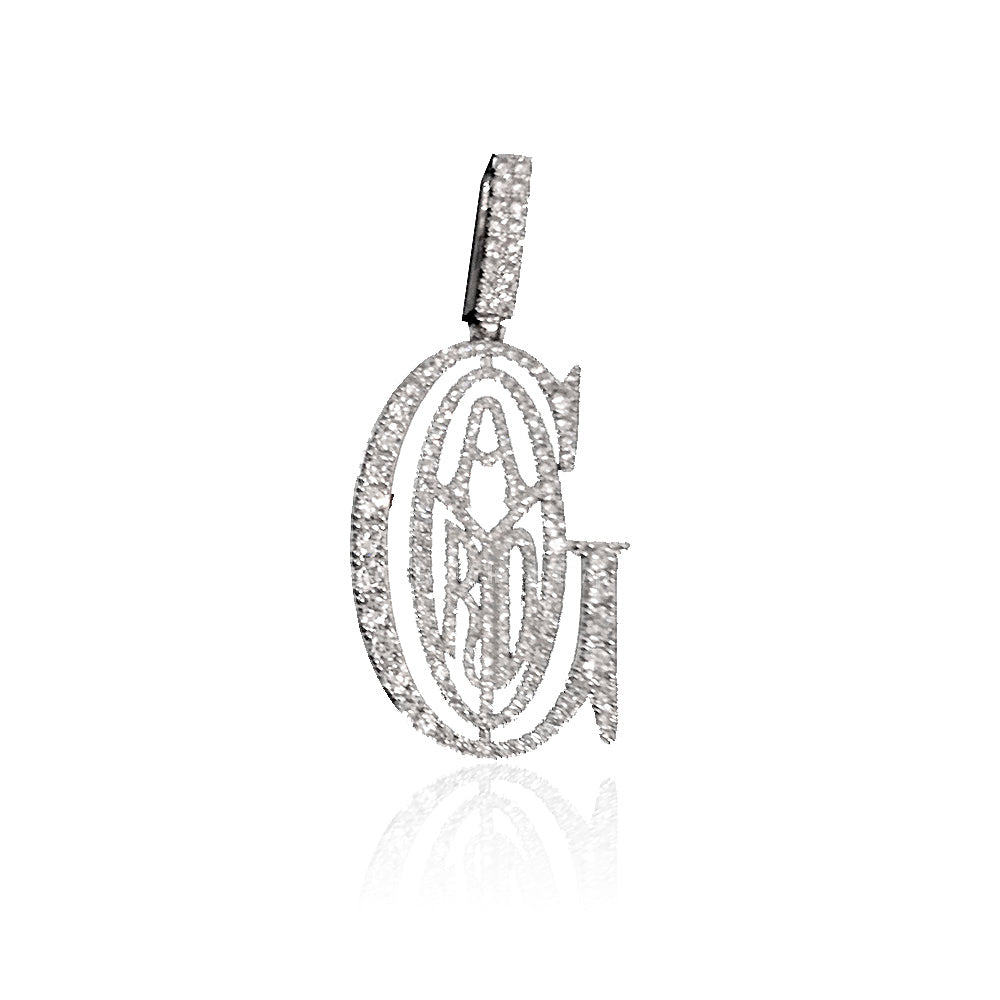 Custom Tyga's Goyard pendant necklace 