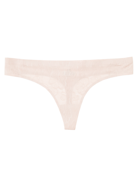 Seamless Thong Lace Print | Nude | Sneaky Vaunt