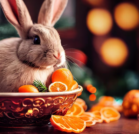 Can a rabbit eat mandarins?