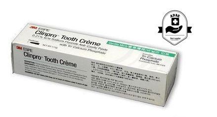 Price For 5 Tubes Clinpro Tooth Creme 0 21 W W Sodium Fluoride Ant Adae Dental Online Store