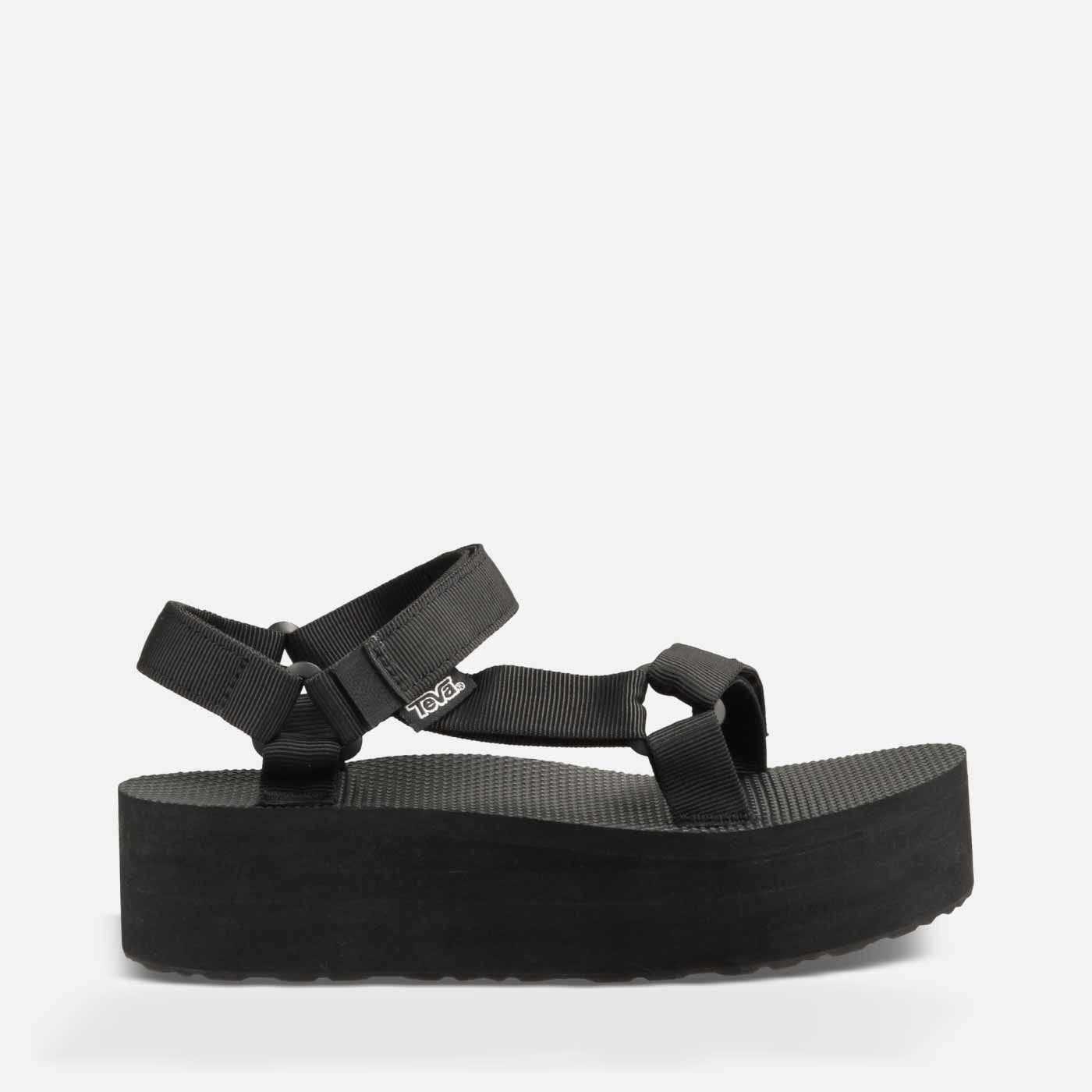 teva platform flip flops