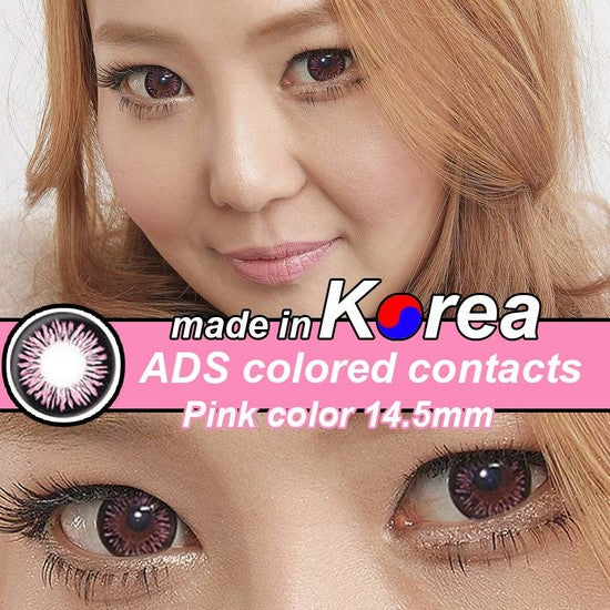ADS PINK colored contacts