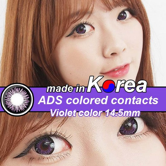 ADS PURPLE colored contacts
