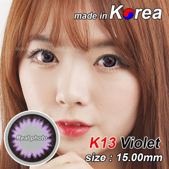 K13 PURPLE colored contacts