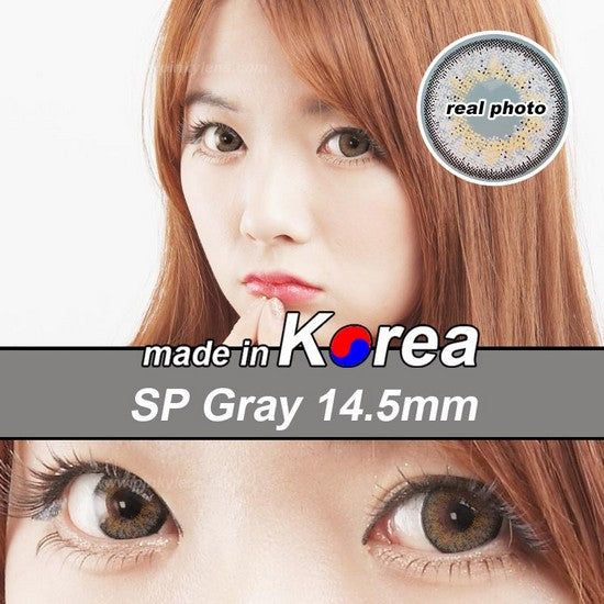 SP GREY colored contacts