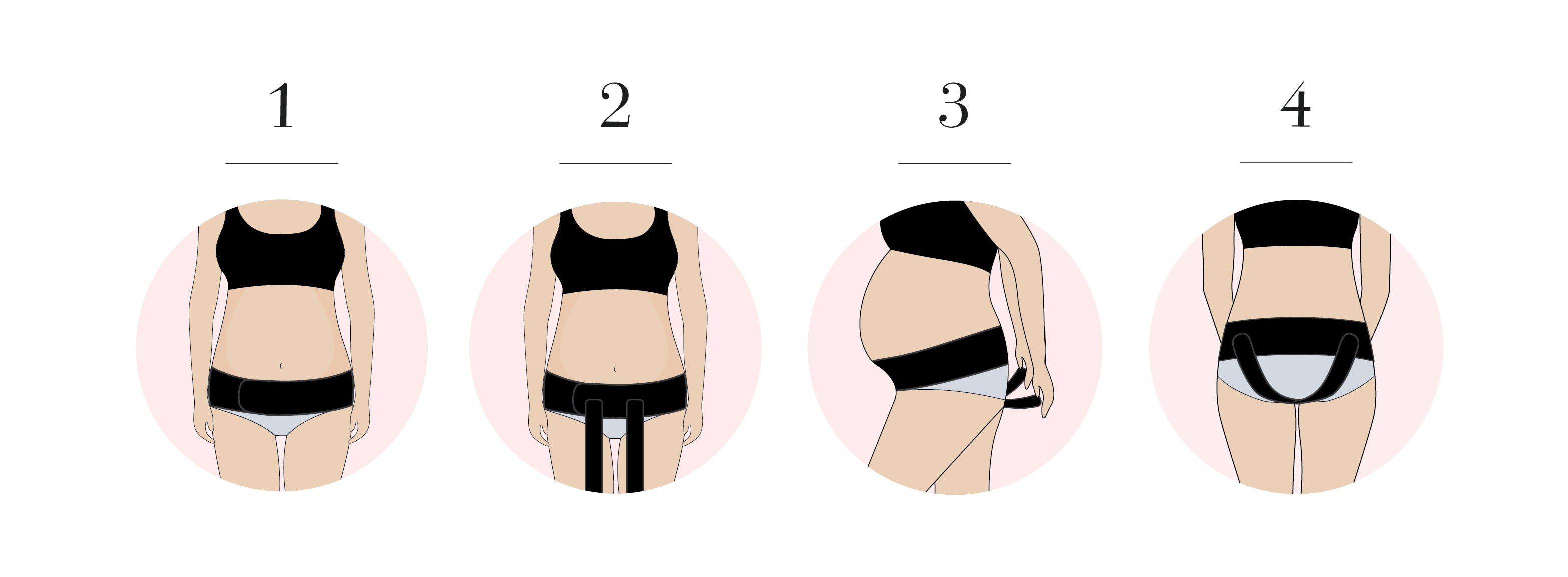 How to wear the vagina sling or v-sling