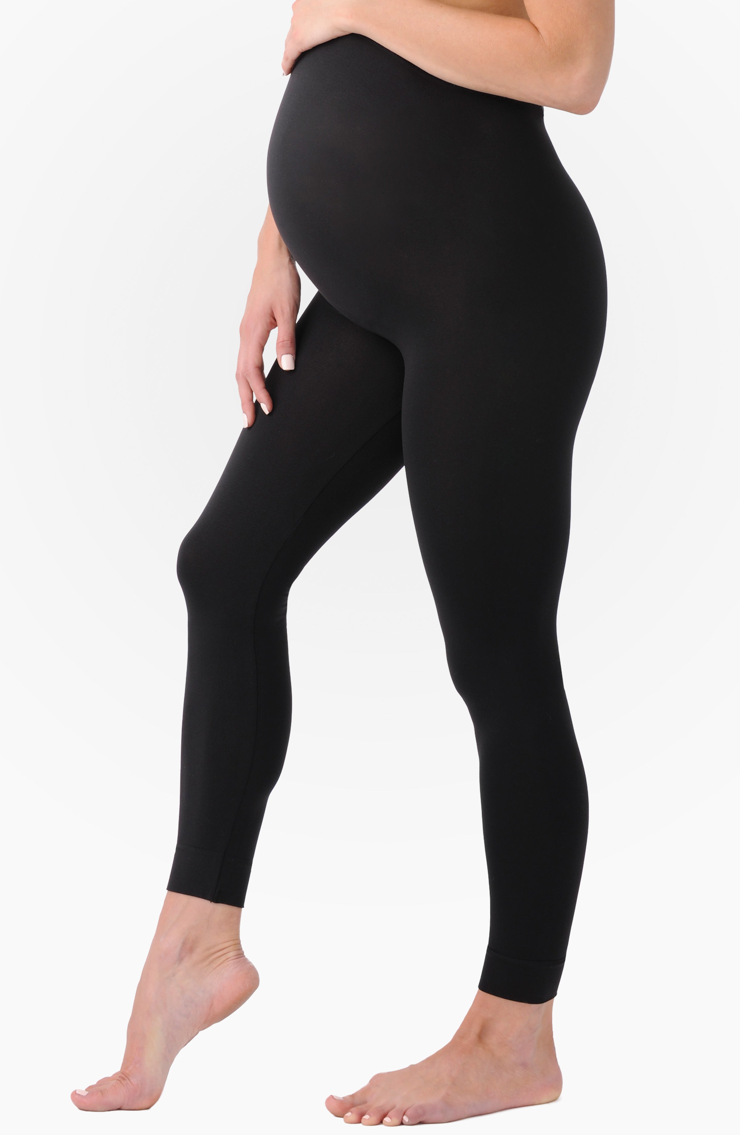 B.D.A.™ Maternity Leggings - Black – Belly Bandit