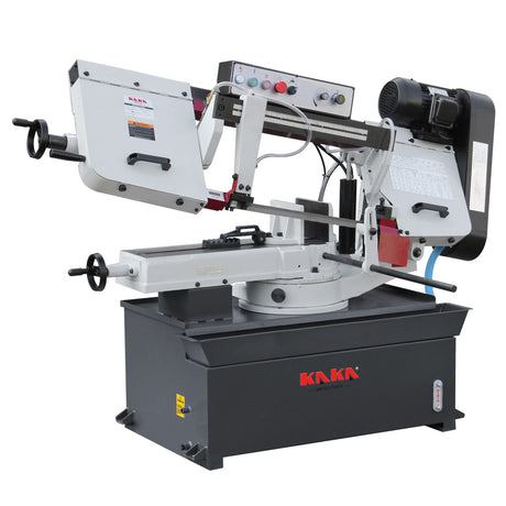 KAKA INDUSTRIAL BS-85 Sierra de cinta de metal 3.3x4.1 pulgadas de Benchtop  Metal corte banda Saw110V-60HZ-1PH