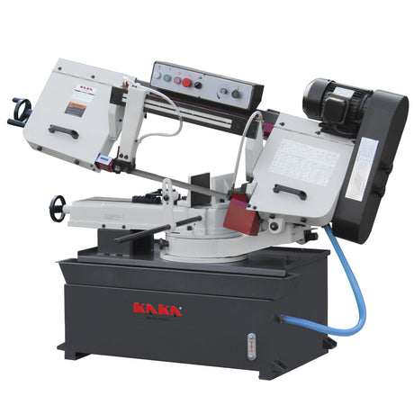 KAKA INDUSTRIAL BS-85 Sierra de cinta de metal 3.3x4.1 pulgadas de Benchtop  Metal corte banda Saw110V-60HZ-1PH