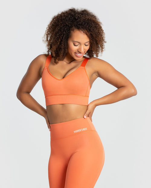 Tangerine Basic Badge High Waist Gym Leggings