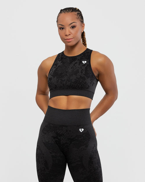 Power Seamless Shorts - Black