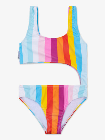 Swimwear Lazy Oaf Frilly Rainbow Bikini Top