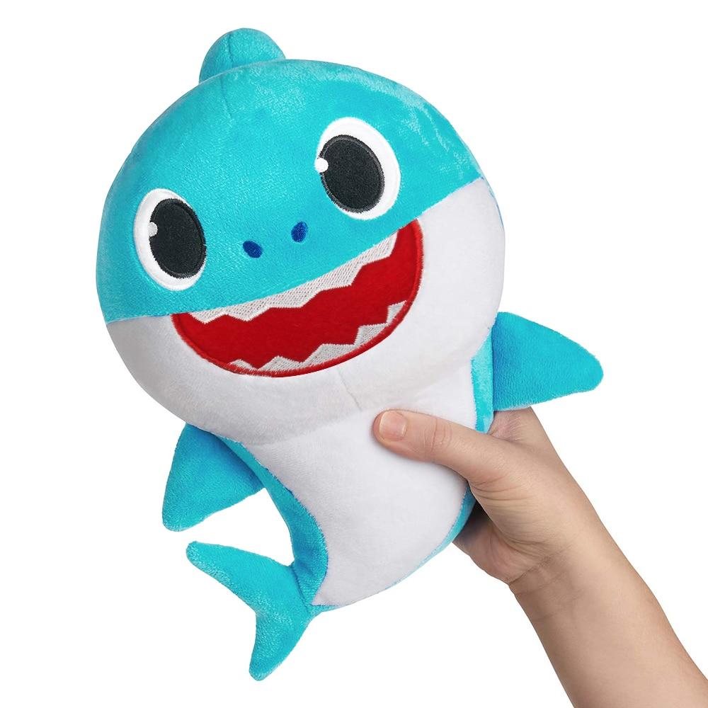 singing shark plush