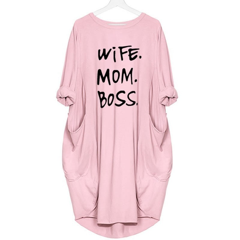 wife mom boss dress