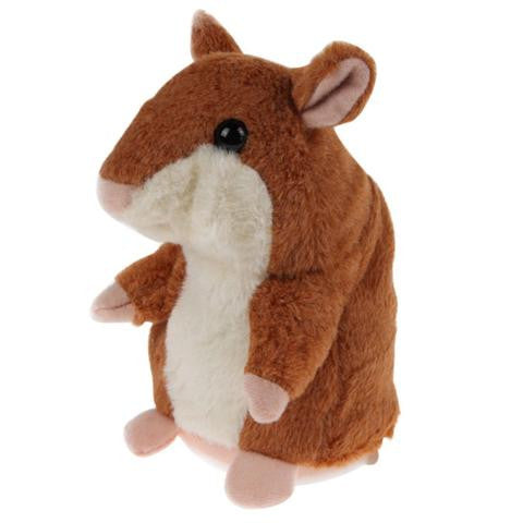 little talking hamster plush toy