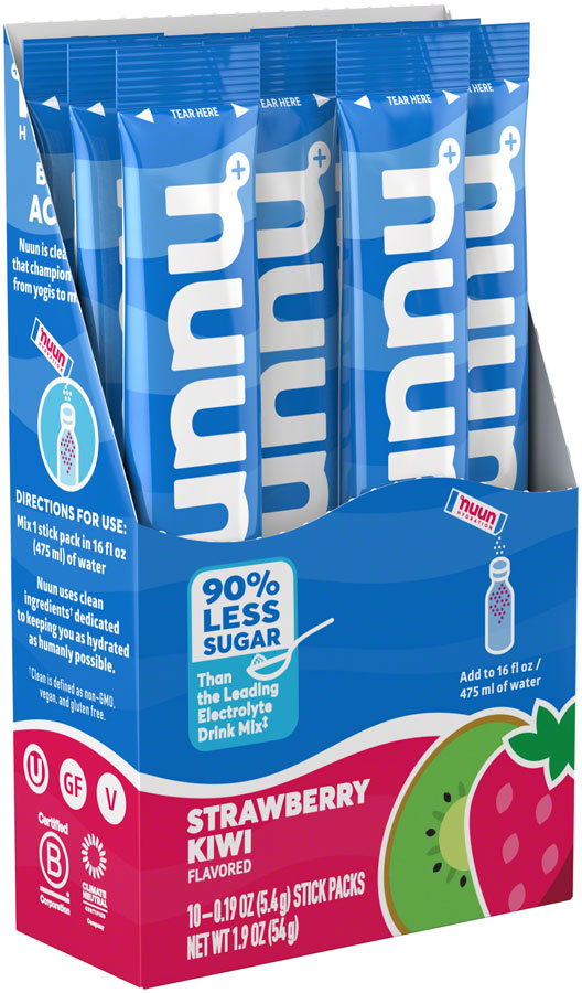 Nuun Sport Powder   Strawberry Kiwi, Box of 10