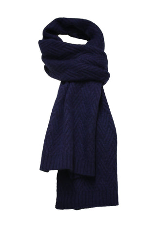 Cashmere Scarf Zig Zag Daulps