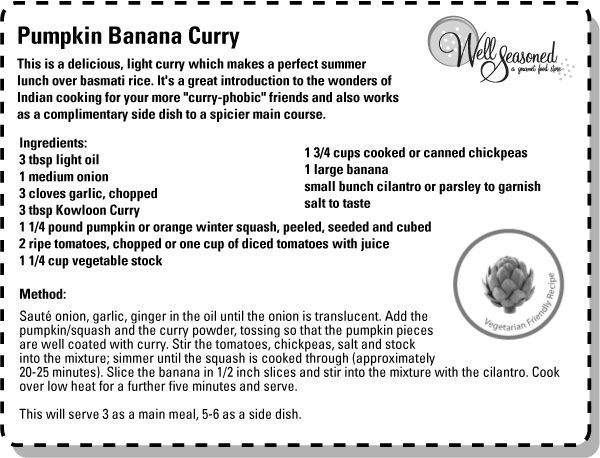 Pumpkin Banana Curry