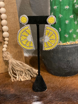 Lemon Earrings