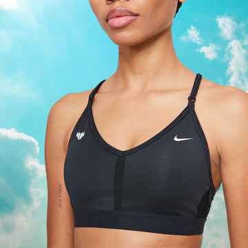 WOMEN'S NIKE INDY SPORTS BRA - GREEN – ONE ACADEMY