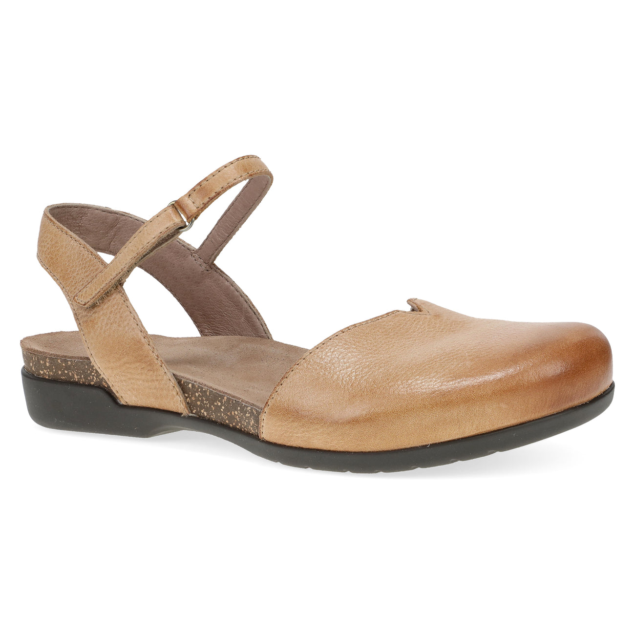 Dansko Rowan in Honey Distressed Leather