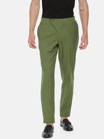 Buy Olive Green Trousers & Pants for Boys by KB TEAM SPIRIT Online |  Ajio.com