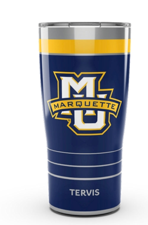 Marquette Golden Eagles Tervis Stainless Steel With Hammer Lid