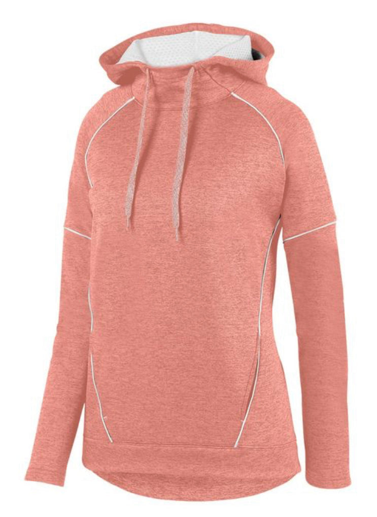 Augusta Ladies Stoked Tonal Heather Hoodie Printed or Embroidered with Your  Logo | AtlanticCoastSports