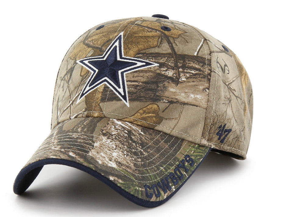 Houston Texans 47 Brand Realtree Camo Frost MVP Adjustable Hat Cap