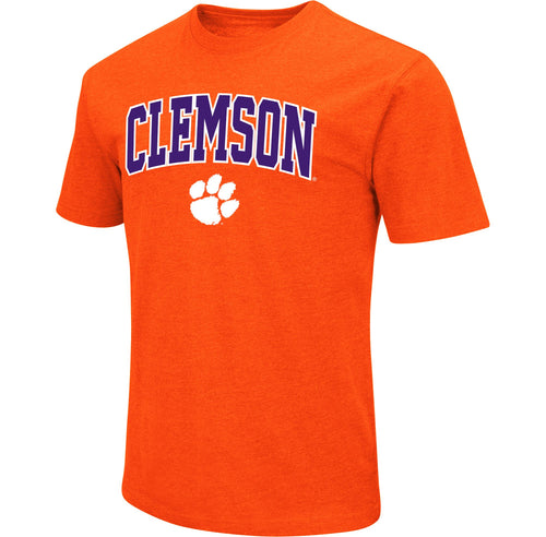 Colosseum Men's Clemson Tigers Orange Dual Blend T-Shirt