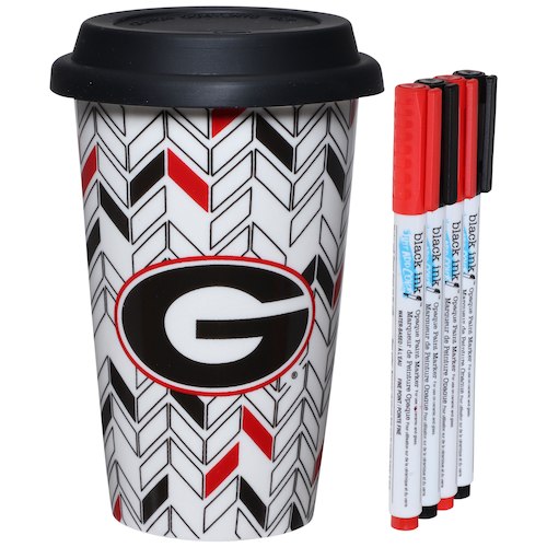 Georgia Bulldogs Just Add Color Travel Cup