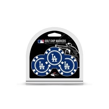 Team Golf Los Angeles Dodgers Poker Chips Ball Markers - 3-Pack