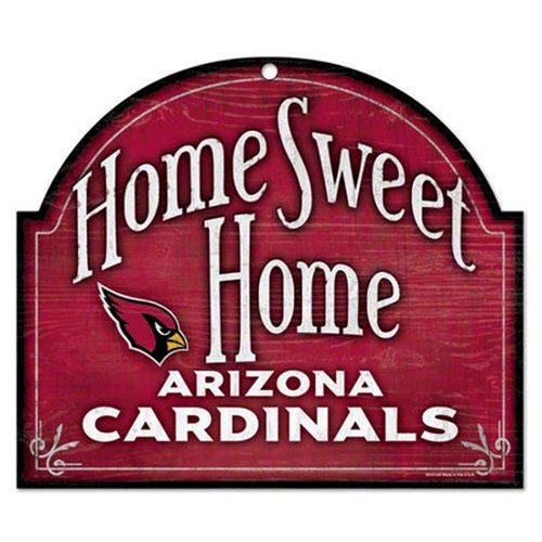 NFL - Arizona Cardinals Home Sweet Home Wood Sign