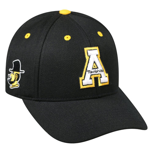 APPALACHIAN ST ADJUSTABLE STRAP BLACK TRIPLE THREAT