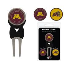 Ball Minnesota Golden Gophers 3 Marker Signature Divot Tool Pack